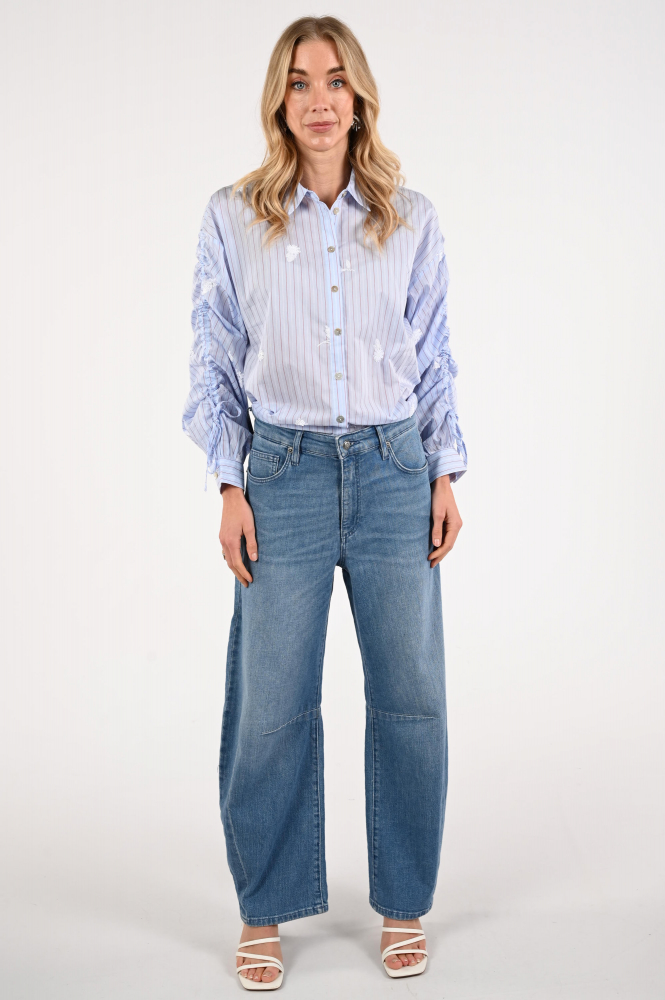 Mac Dakota barrel Jeans Blauw