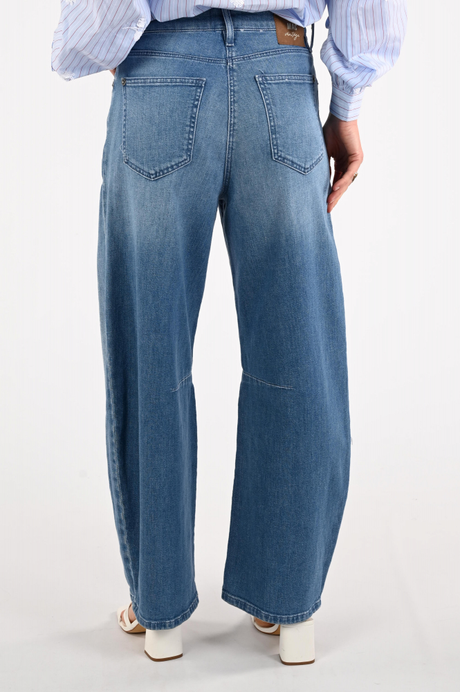 Mac Dakota barrel Jeans Blauw