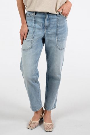 Mac Iowa baggy 0333L Blauw