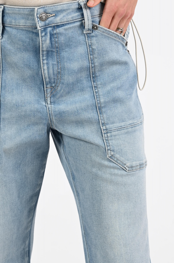 Mac Iowa baggy 0333L Jeans Blauw