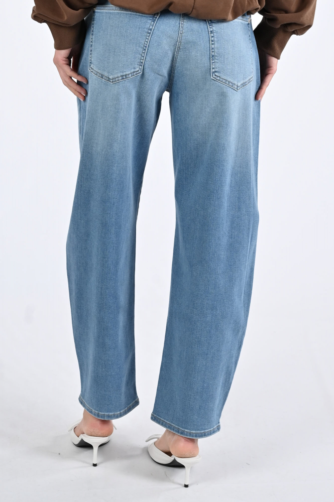 Mac Danni barrel 0389 Jeans Blauw