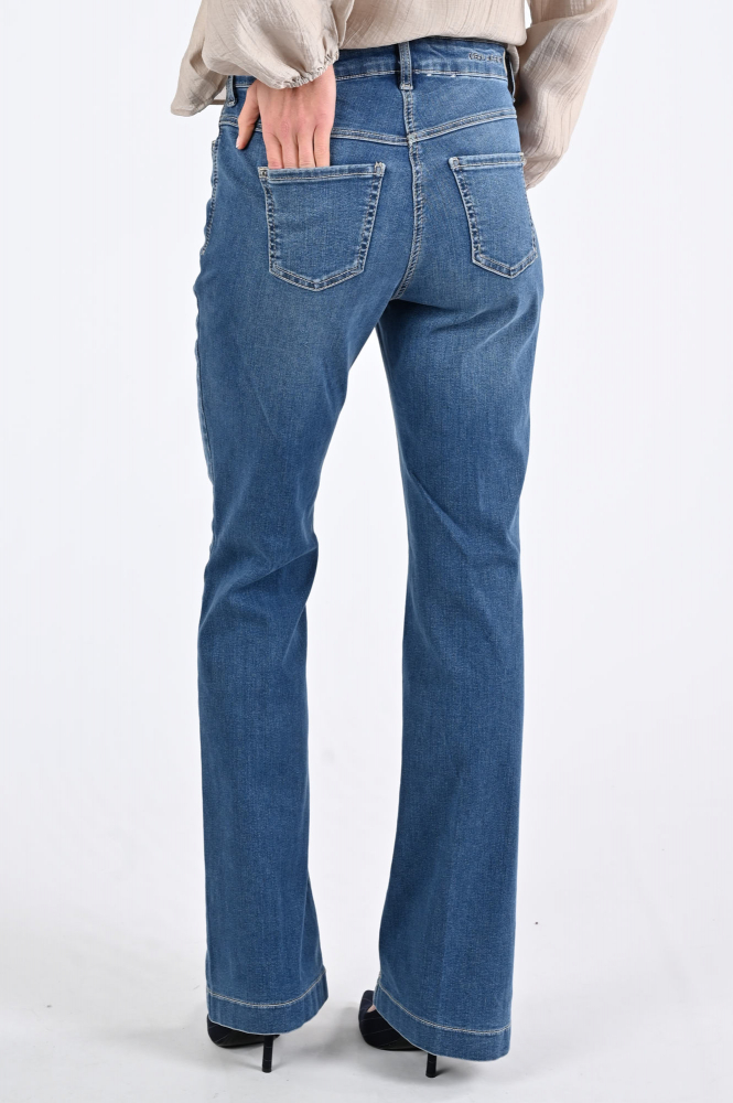 Mac Dream boot Jeans Blauw