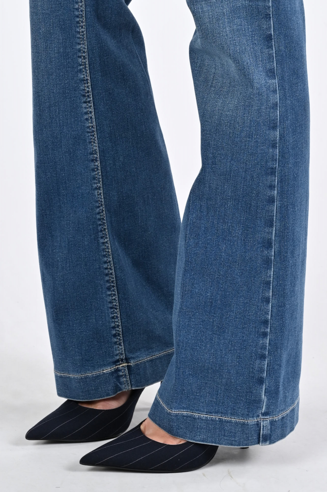 Mac Dream boot Jeans Blauw