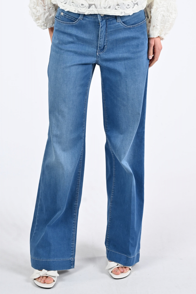 Mac Dream wide 351L Jeans Blauw