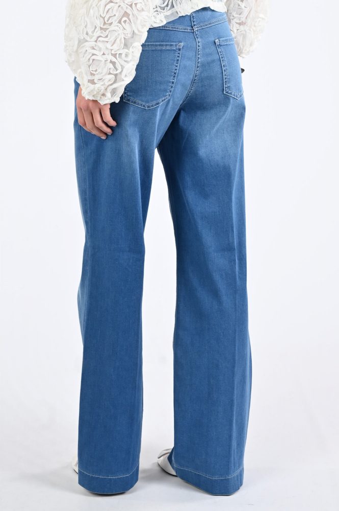 Mac Dream wide 351L Jeans Blauw