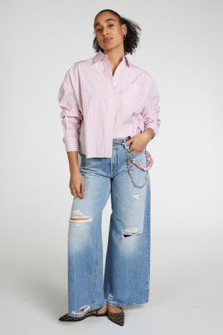 Cambio palazzo cropped Blauw