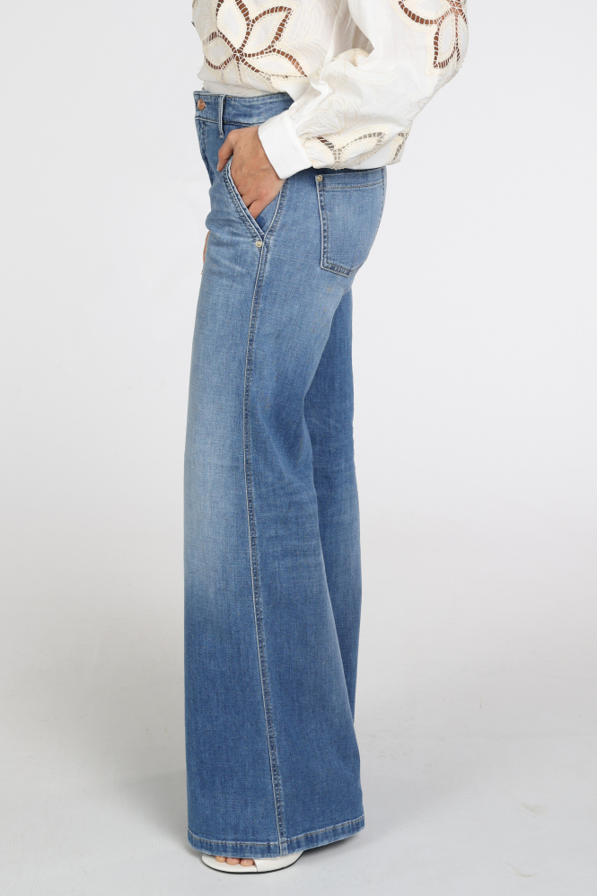 Cambio alek 9150011802 Jeans Blauw