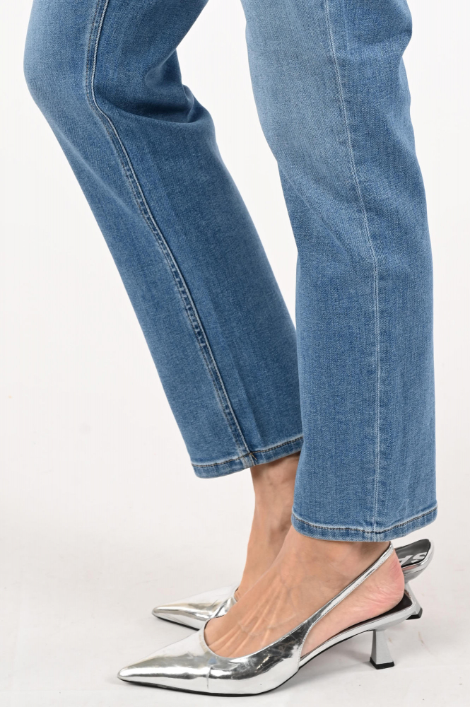 Cambio Paris Seam Jeans Blauw