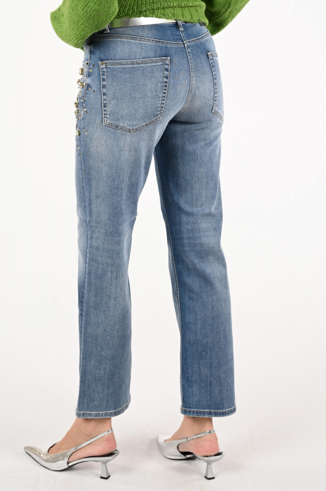 Cambio Gini Jeans Blauw