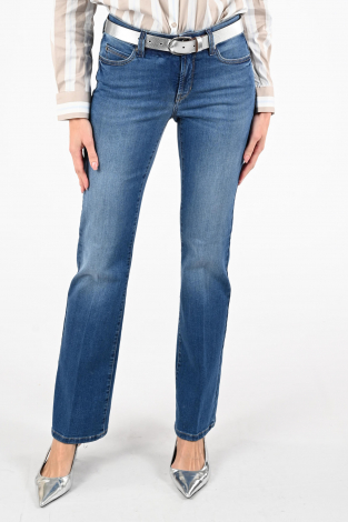 Cambio Paris Flared Blauw