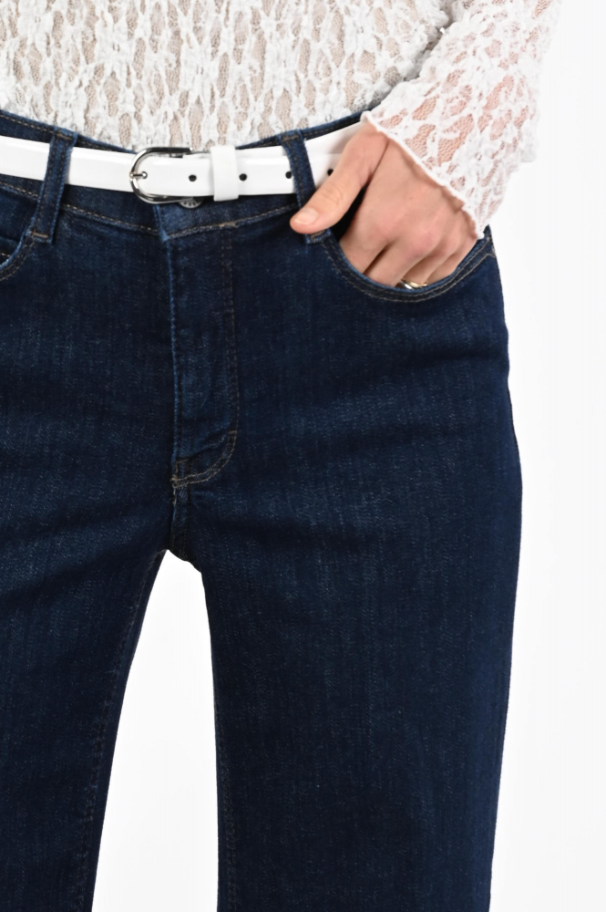 Mac Dream Wide Jeans Blauw