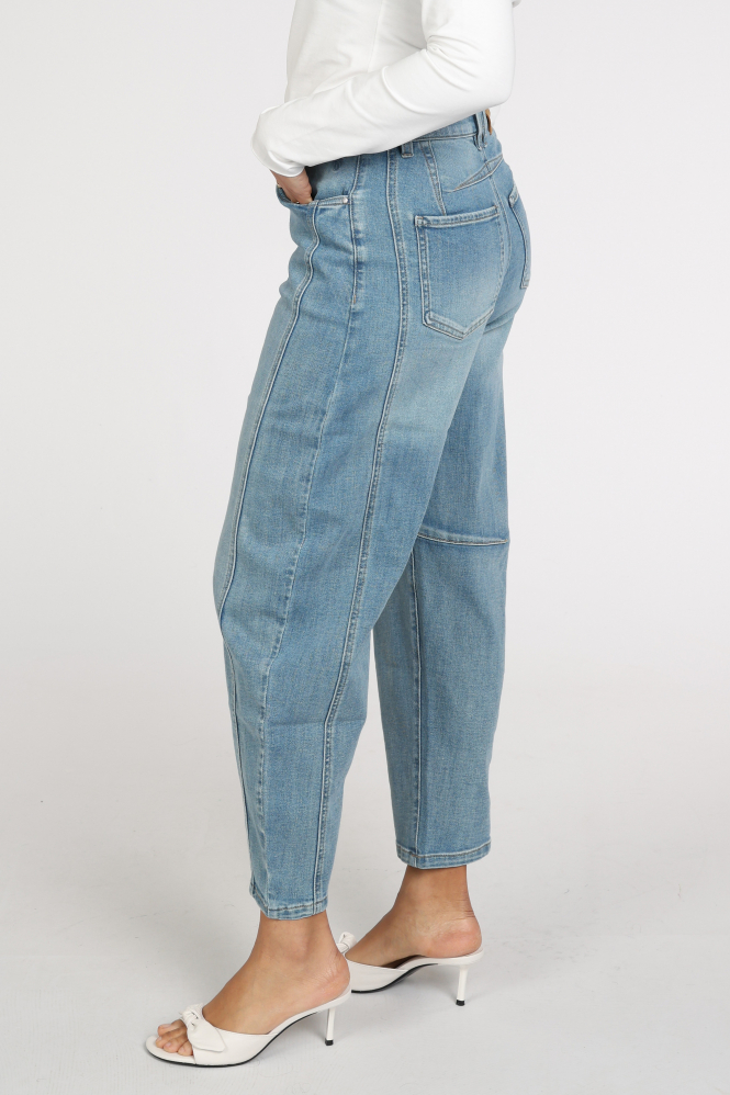 Florez simmy barrel Jeans Blauw