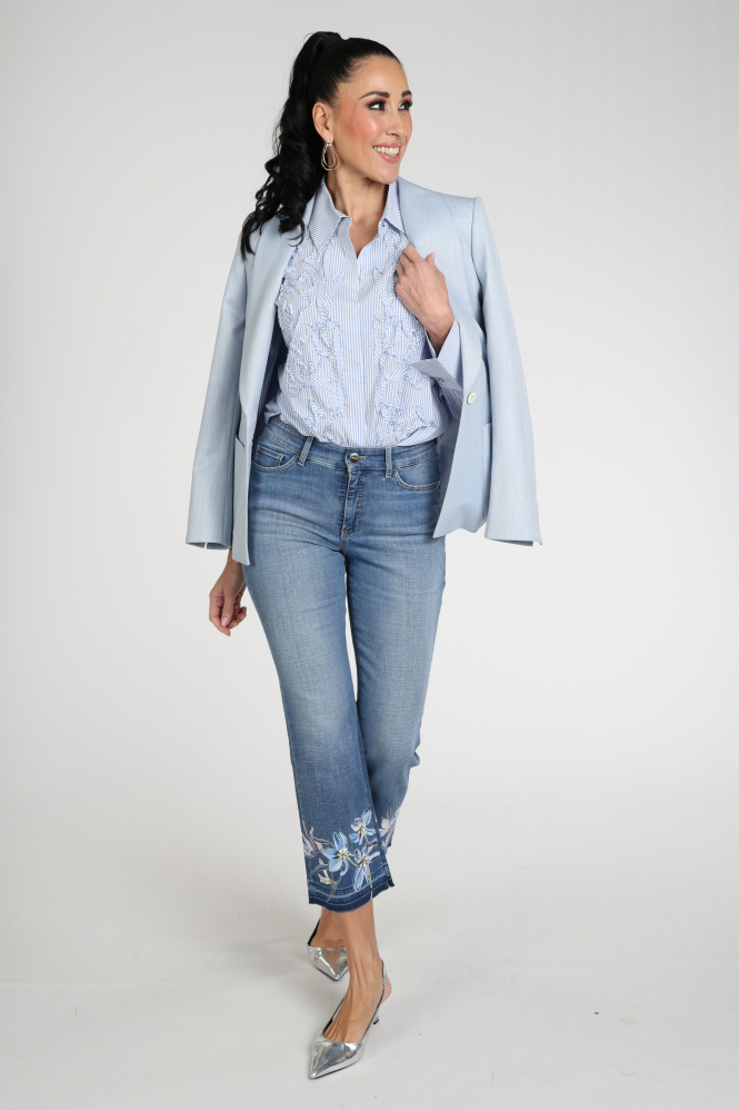 Marc Cain AC 82.18 D22 Jeans Blauw