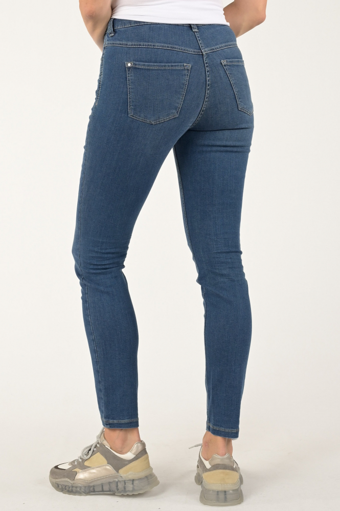 Mac Dream Skinny Jeans Blauw
