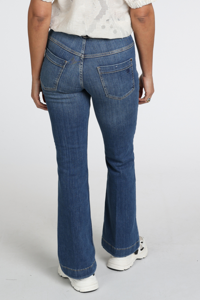 Rosner Audrey Bootcut Jeans Blauw