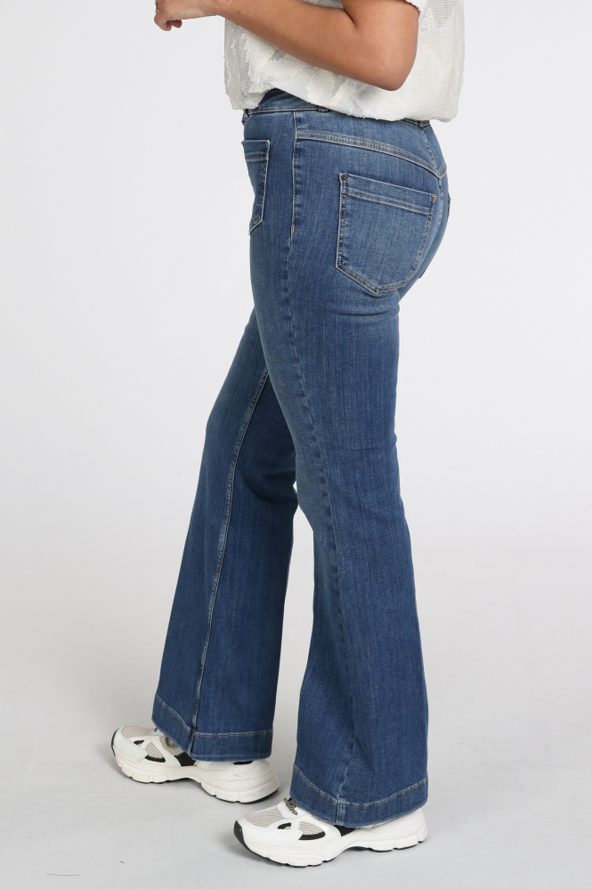 Rosner Audrey Bootcut Jeans Blauw