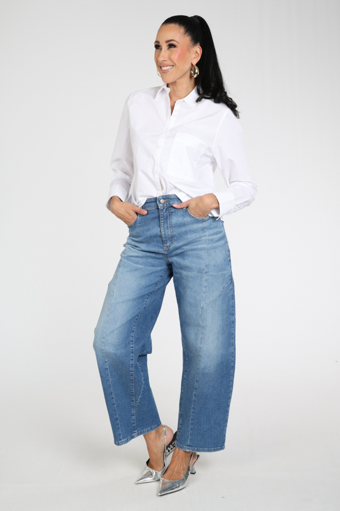 Mac Dakota seam 0333L Jeans Blauw