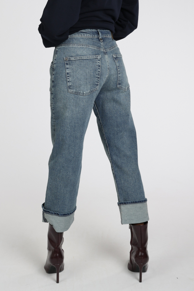 Mac Baggy 0361L Jeans Blauw