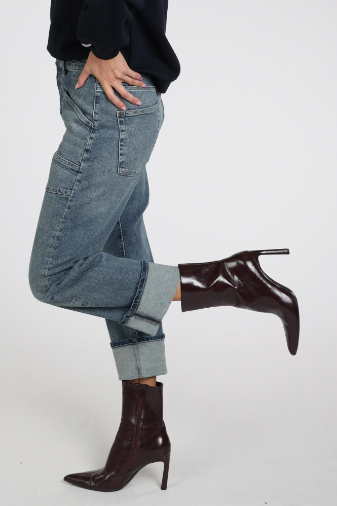 Mac Baggy 0361L Jeans Blauw