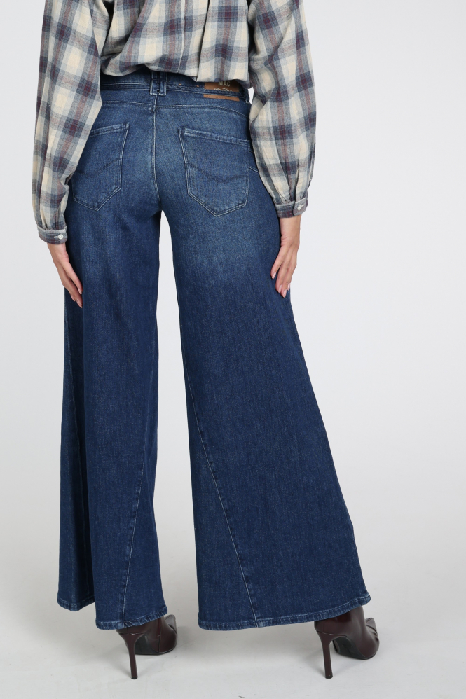 Mac Wide extreme 0333 Jeans Blauw