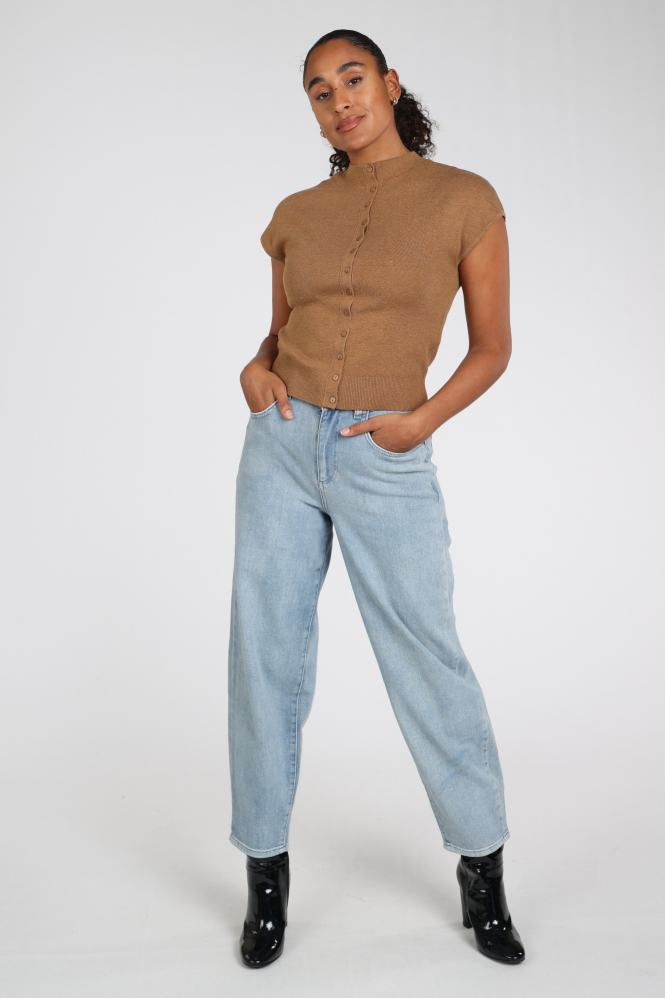 Yaya 01-311149-607 Jeans Blauw