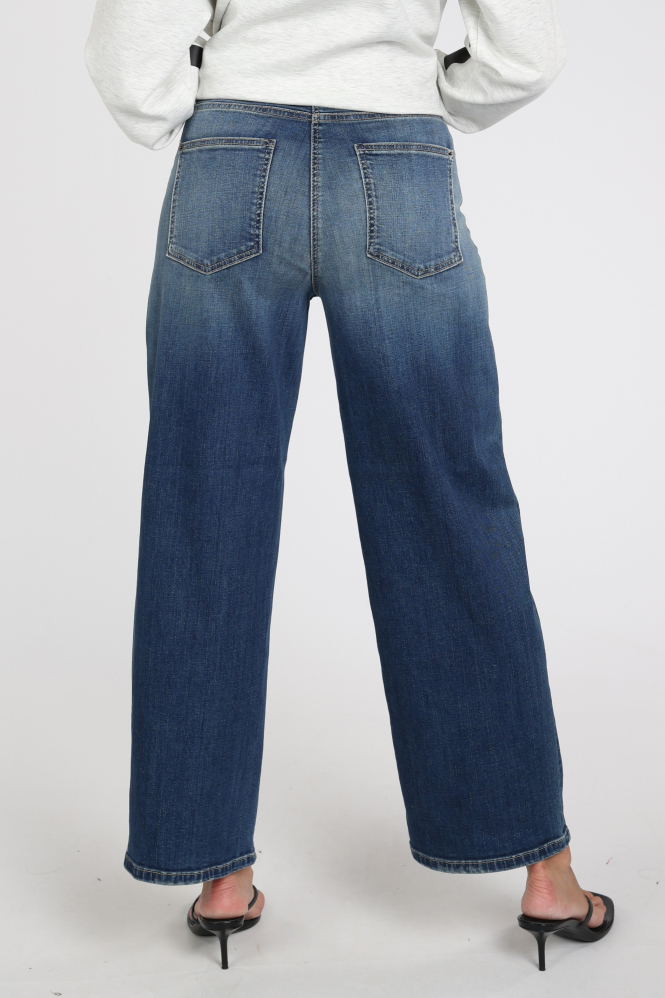 Cambio Baggy 9129013203 Jeans Blauw
