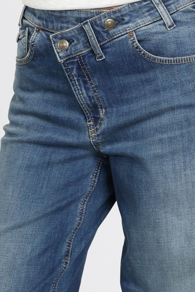 Cambio Baggy 9129013203 Jeans Blauw