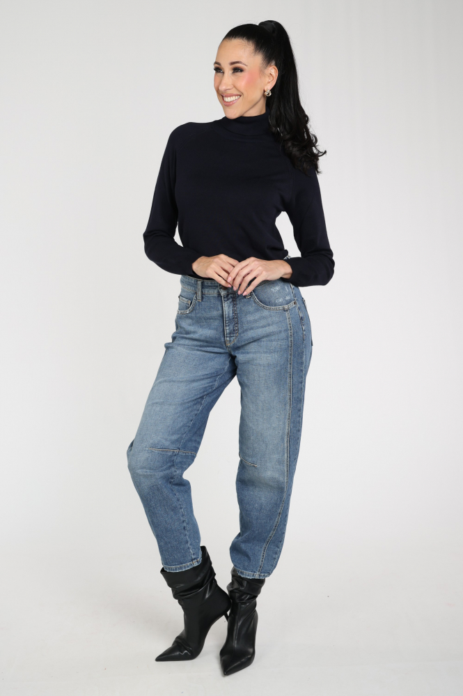 Cambio Elia 9132011406 Jeans Blauw