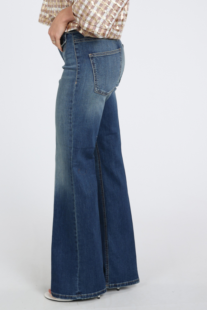 Cambio Fabienne 9129009505 Jeans Blauw