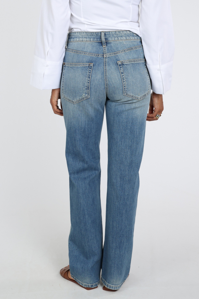 Cambio Gini long 9103x14200 Jeans Blauw