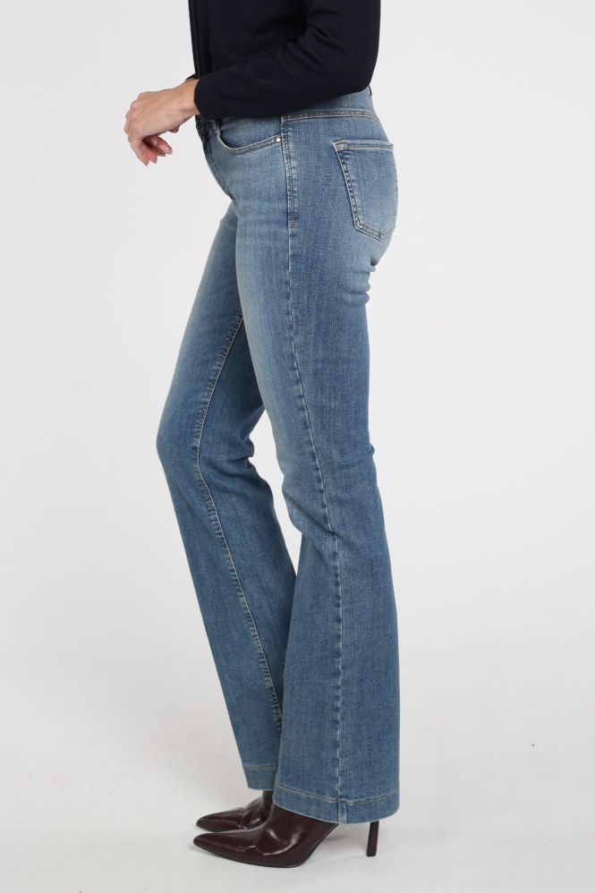 Mac Dream Boot 0358L Jeans Blauw