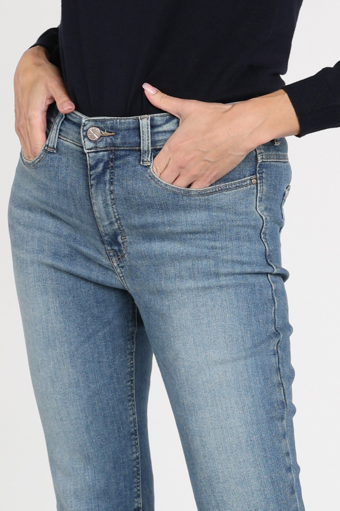Mac Dream Boot 0358L Jeans Blauw