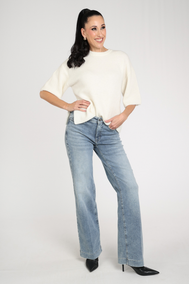 Mac  dream wide 0358L Jeans Blauw