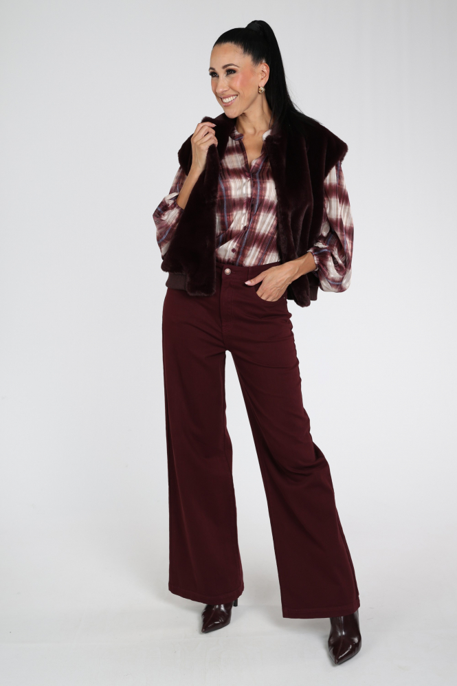 Geisha 61500-10 Jeans Rood