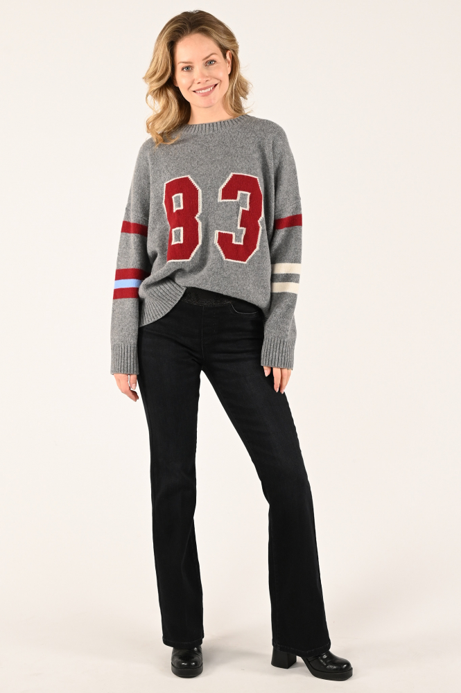 Cambio philia flared 92 Jeans Zwart