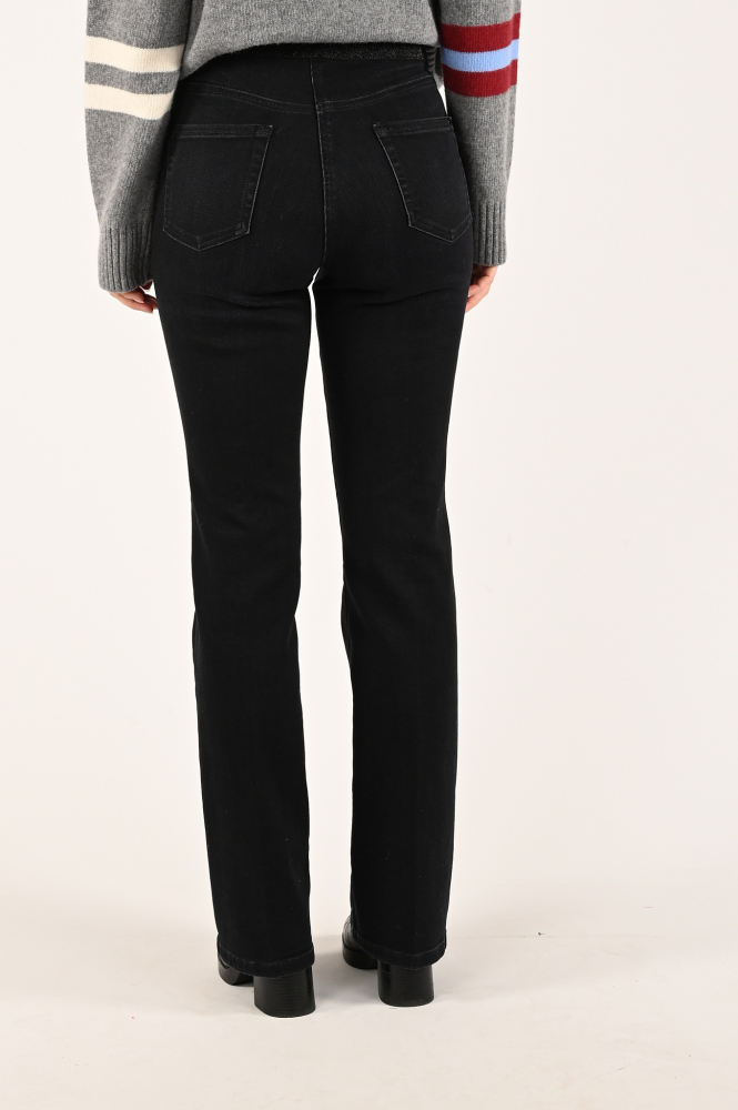 Cambio philia flared 92 Jeans Zwart