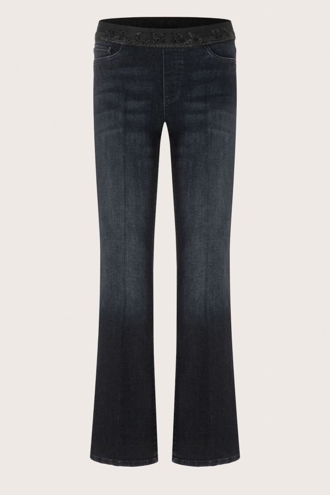 Cambio philia flared 92 Jeans Zwart