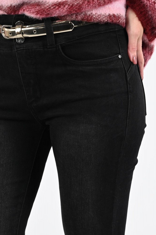 Floréz Bodine Flared Jeans Zwart