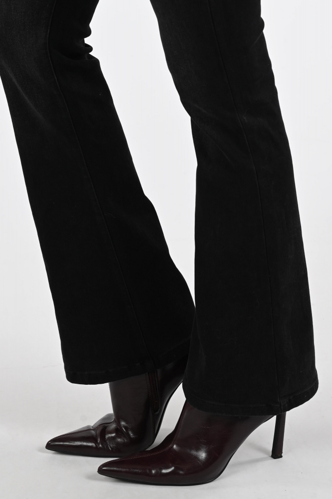 Florèz Bodine Flared Jeans Zwart