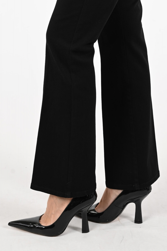 Cambio Paris Flared Jeans Zwart