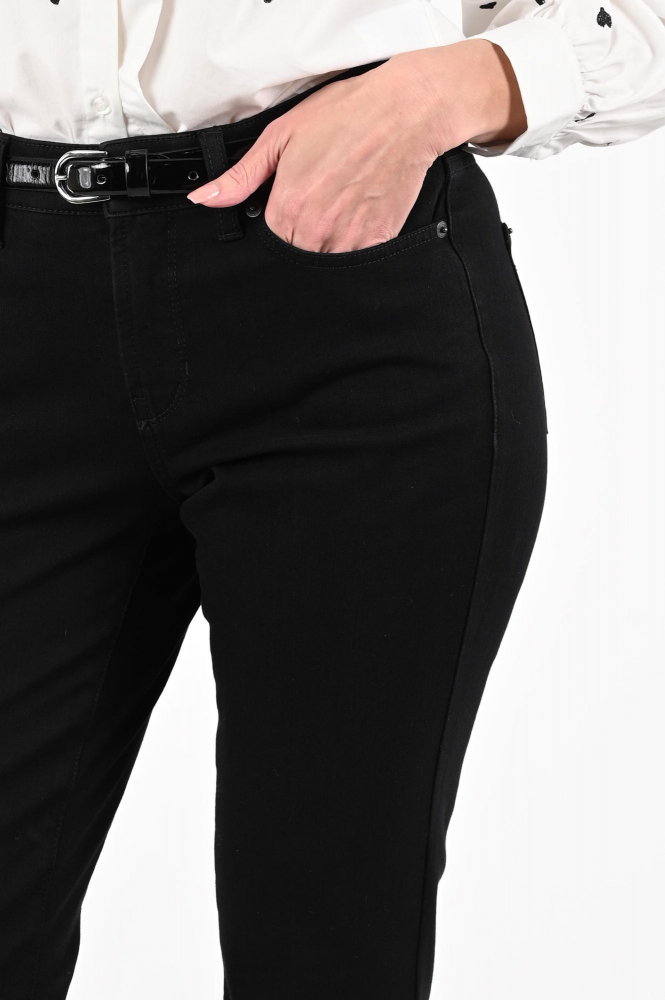 Cambio Paris Flared Jeans Zwart