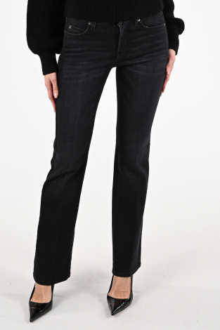 Cambio Paris Flared Zwart