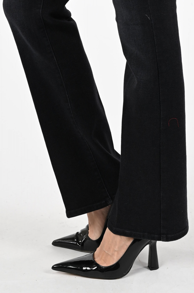 Cambio Paris Flared Jeans Zwart