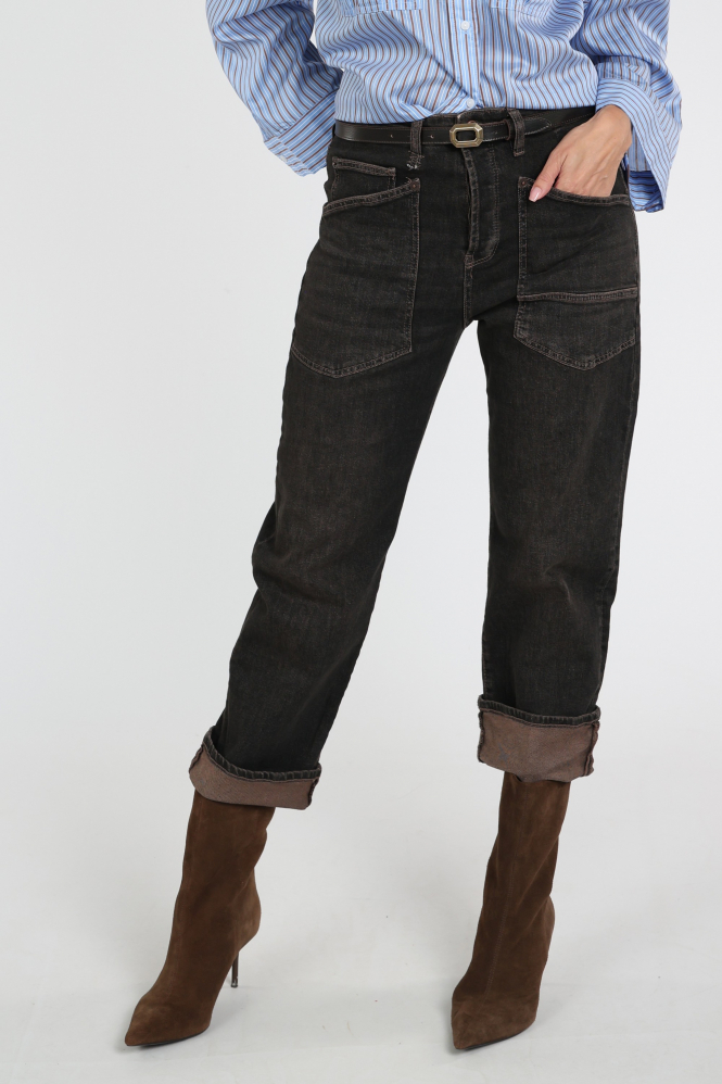 Mac Baggy 0361L Jeans Zwart