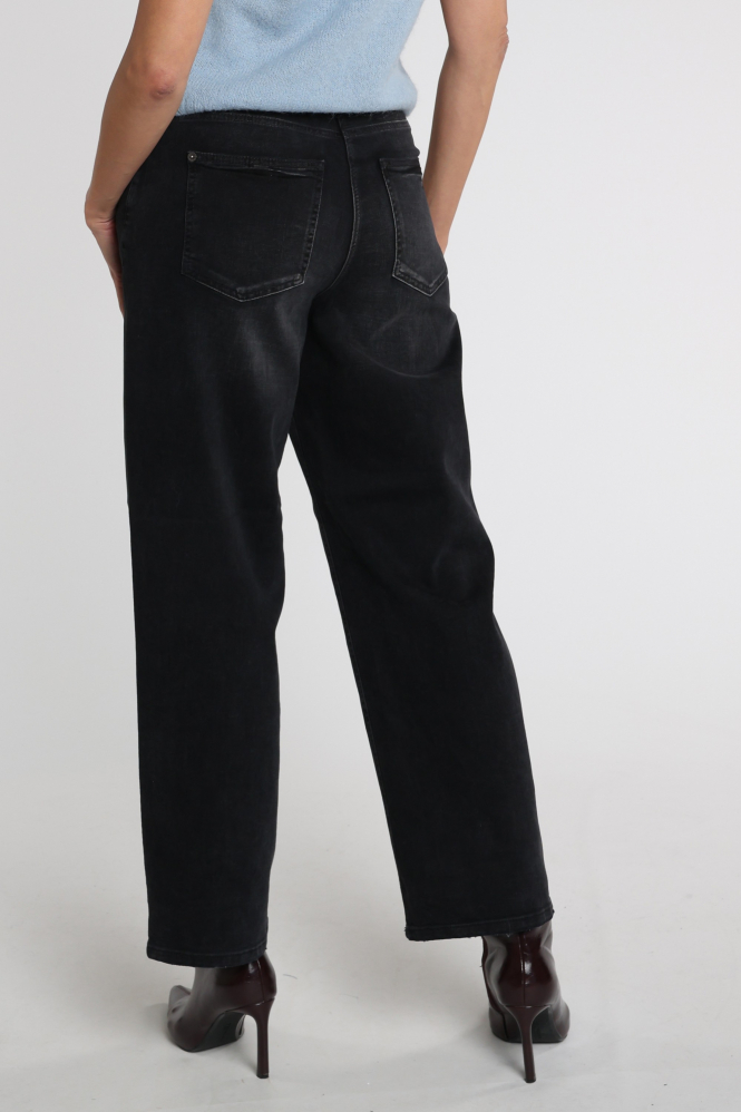 Cambio Baggy 9250013204 Jeans Zwart