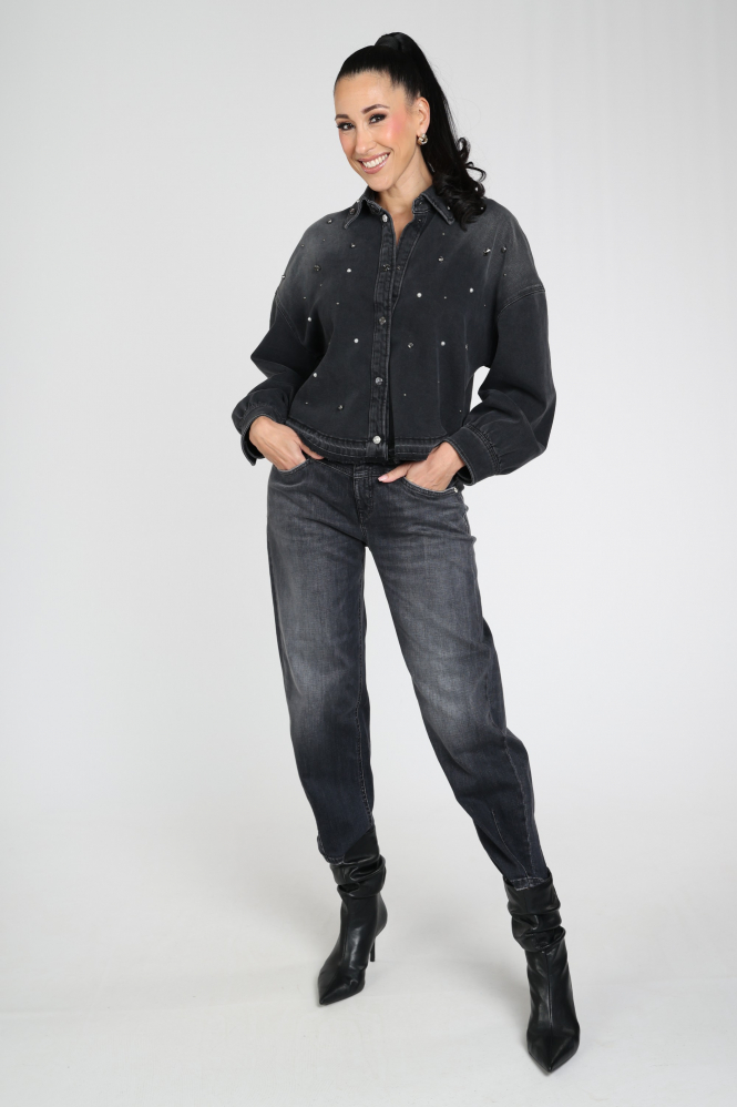 Cambio Elin 9229003622 Jeans Zwart