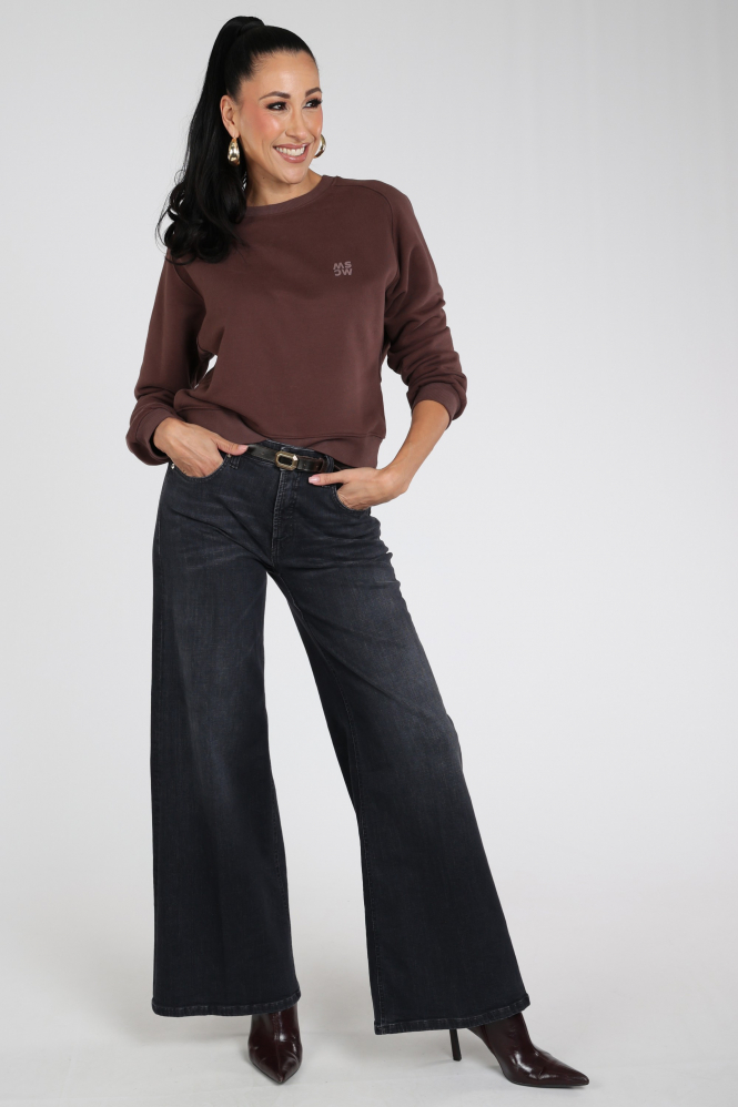 Cambio Palazzo 9229x13800 Jeans Zwart
