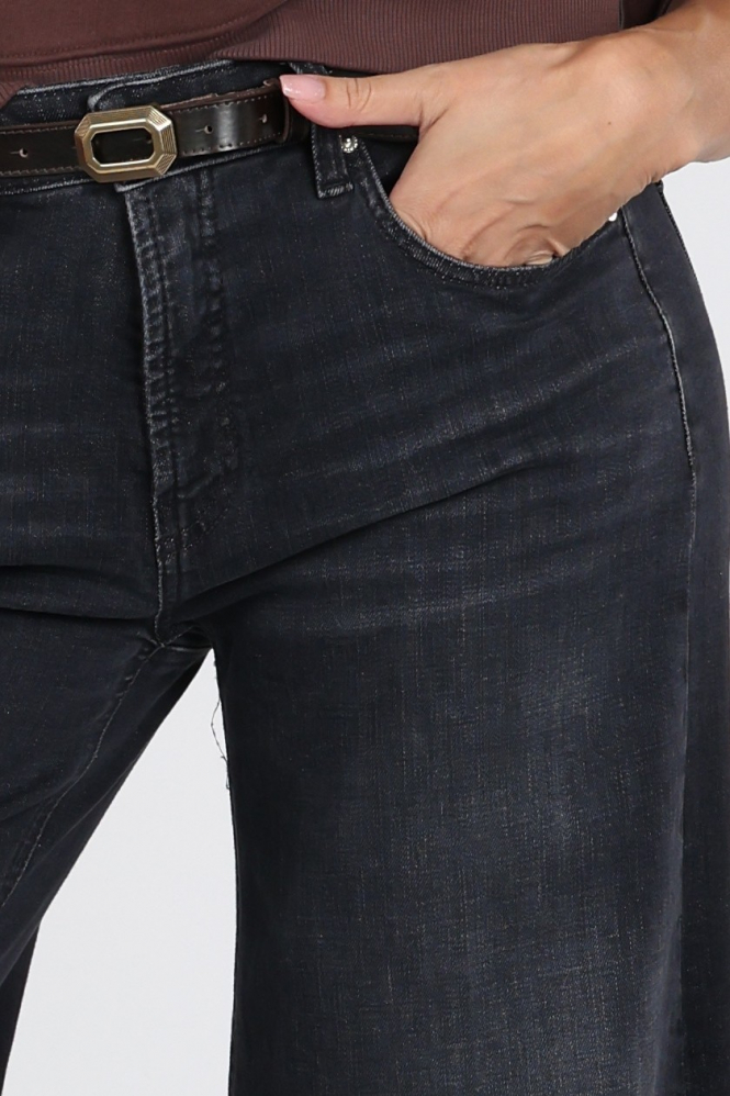 Cambio Palazzo 9229x13800 Jeans Zwart