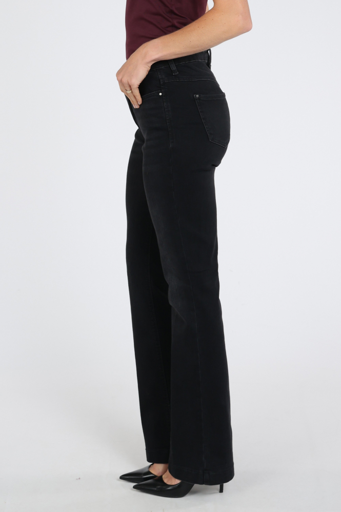 Mac Dream Boot 0358L Jeans Zwart