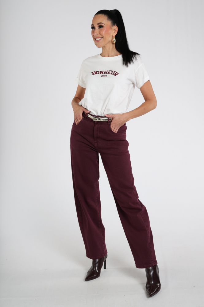 Nukus NKF09097 Jeans Rood